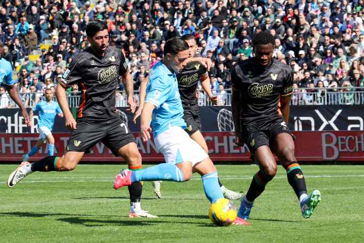 Venezia Napoli 0-0, parla Raspadori 