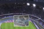 Napoli Inter, la sciarpata del Maradon