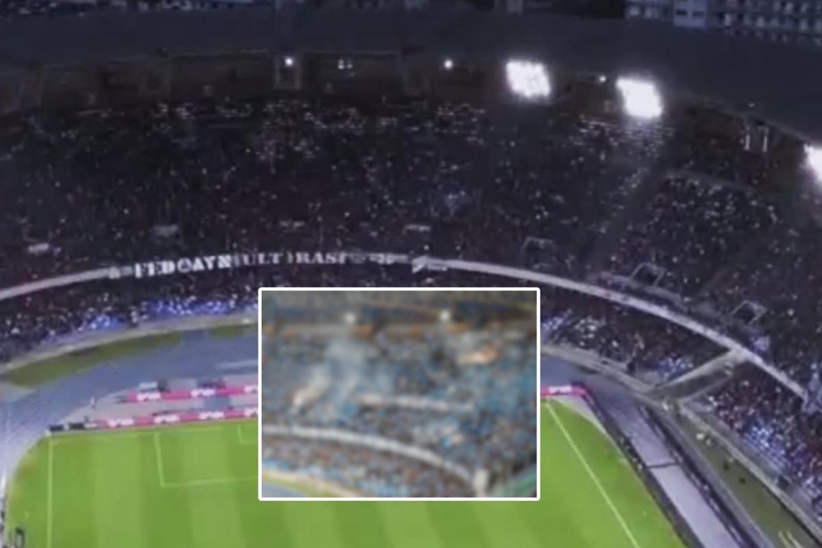 Napoli Inter, sciarpata da brividi al Maradona: lo striscione dalla Curva è un messaggio alla squadra – FOTO